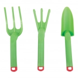 Ensemble d'outils de jardin en plastique vert