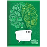 cahier A5, 60 feuilles – quadrillé