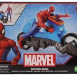 Marvel Spider-Man : moto avec figurine articulée