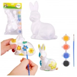 Kit de peinture d’un lapin en polystyrène pour Pâques
