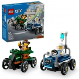 LEGO® City 60459 Pack de course : Avion vs. lit d’hôpital