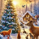 Cherry Pazzi puzzle Qu’il neige 500 pièces