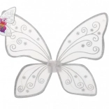 Ailes de papillon en nylon 49 × 43 cm pour carnaval