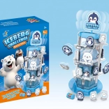 Jeu d’adresse d’équilibre avec ours et manchots