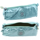 Trousse scolaire à une seule compartiment vert clair