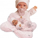 Poupée bébé réaliste avec fonction de mouvement et corps souple 27 cm