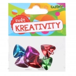 Clochette en céramique en forme de cœur