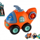 Véhicule en plastique à inertie pour enfants