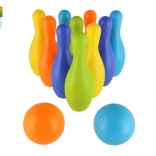 Ensemble coloré de quilles et de balles pour enfants
