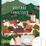 Cahier scolaire A4 quadrillé Village 425