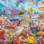 Puzzle Manie de plage 1000 pièces SCHMIDT