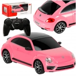 Voiture de course radiocommandée Rastar Volkswagen Beetle rose