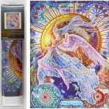 Norimpex peinture diamant 7D roue de la fortune 30 × 40 cm