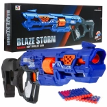 Blaster manuel pour enfants BLAZE STORM 8+ avec culasse et 20 projectiles en mousse