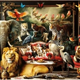 Puzzle Manoir des animaux 1500 pièces