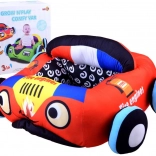 Fauteuil en peluche pour enfants pompiers