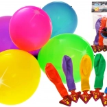 Set de ballons LED colorés lumineux 5 pcs 30 cm – décoration spectaculaire