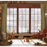 Puzzle Chats à la fenêtre 1000 pièces