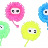 Balle lumineuse avec yeux 9 cm