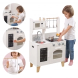 Cuisine en bois avec éclairage et son PolarB