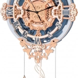 Puzzle mécanique en bois 3D – horloge murale ROBO TIME
