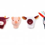 Marionnettes à doigts de la ferme