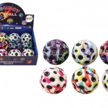 Balle cosmique lumineuse à alvéoles 7 cm