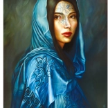 Puzzle Lys bleu 500 pièces