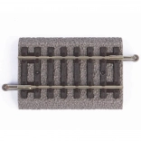 Piko rail droit G62 avec ballast H0