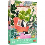 Puzzle TREFL Premium Plus 1000 pièces – The Art of Colour : Doux foyer