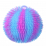 Balle puffer antistress avec lumière 18 cm