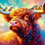 Puzzle Musique dans les nuages 1000 pièces