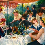 Puzzle Bluebird Le petit-déjeuner des rameurs 1000 pièces