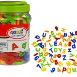 Lettres et chiffres magnétiques en boîte de 78 éléments