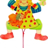 Jouet en bois à tirer Jumping Jack – fille GOKI