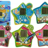 Console de jeu électronique de poche Tetris en forme d’étoile – vert