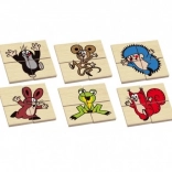 Puzzle en bois TAUPE 6 motifs par DETOA