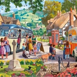 GIBSONS Puzzle Embarquement dans le bus 1000 pièces