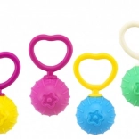 Hochet rétro en plastique avec bille (0 m+)