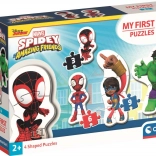 Mes premiers puzzles CLEMENTONI SPIDEY et ses formidables amis 4-en-1
