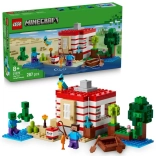 lego minecraft maison tnt dans la jungle