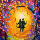 Puzzle Amour romantique 1000 pièces