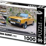 Puzzle RETRO-AUTA Škoda Garde 1000 pièces