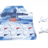 Avion métallique à rétrofriction 14 cm