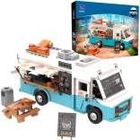 Set de construction PANTASY food truck rétro – 2196 pièces