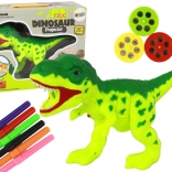 Projecteur Dinosaure avec Stylos de Dessin