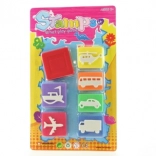 Tampons moyens de transport – set de 6 pcs