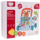 Porteur et trotteur multifonction pour enfants avec accessoires – bleu