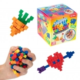 Mini kit de construction blocs en mousse autocollants