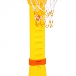 Set de sport girafe 4-en-1 pour enfants 3+ – basket, anneaux, fléchettes à ventouses et toise